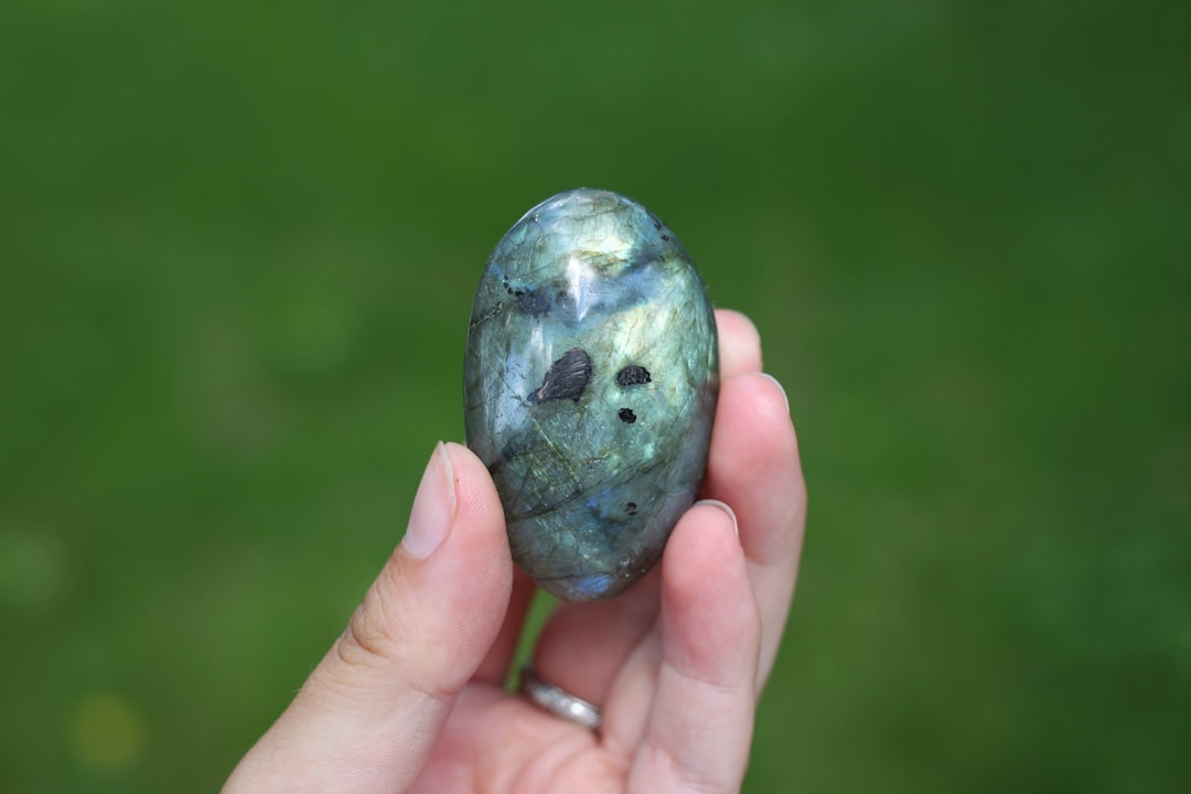 Labradorite crystal