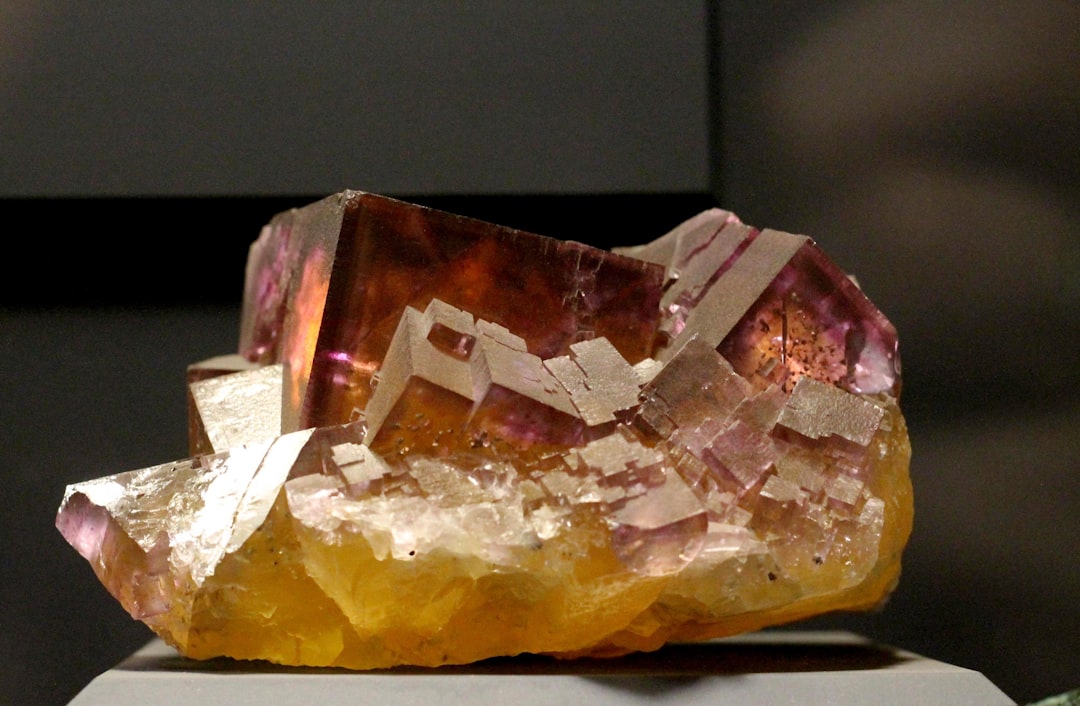 Morganite crystal
