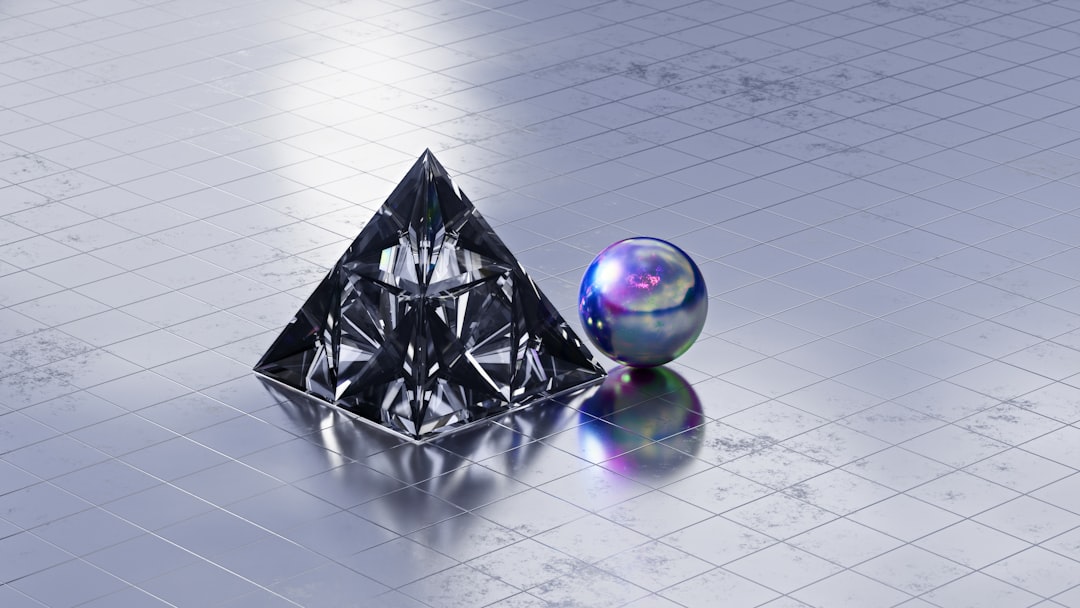 Obsidian crystal